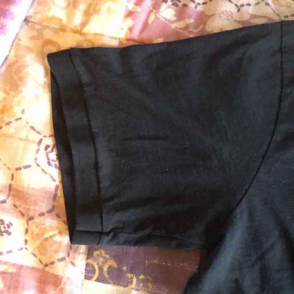 Work polo style T-shirt with collar and three front buttons. - Picture 4 of 4